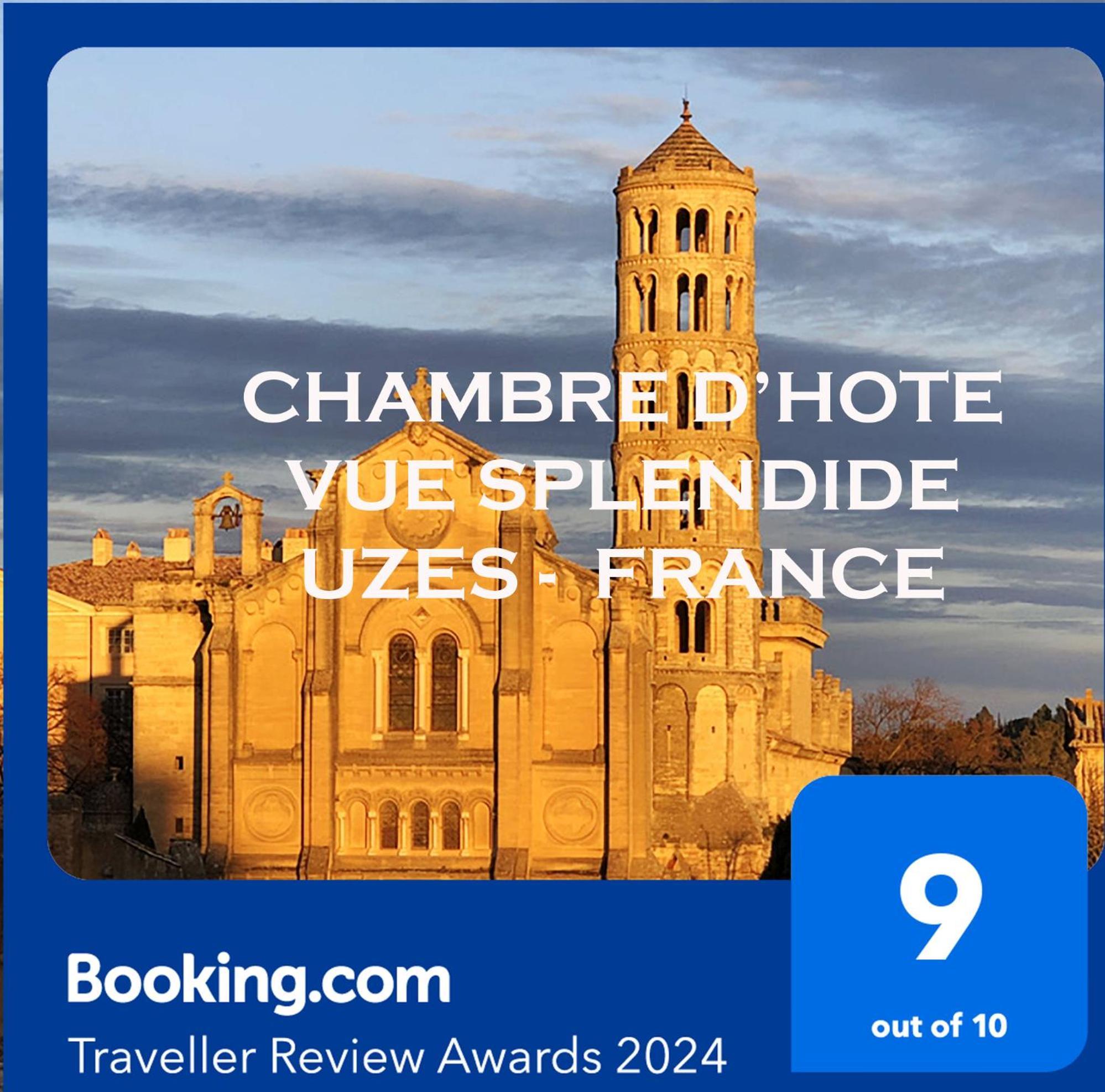 Chambre D'Hote Vue Exepitonnelle Uzès Exterior foto